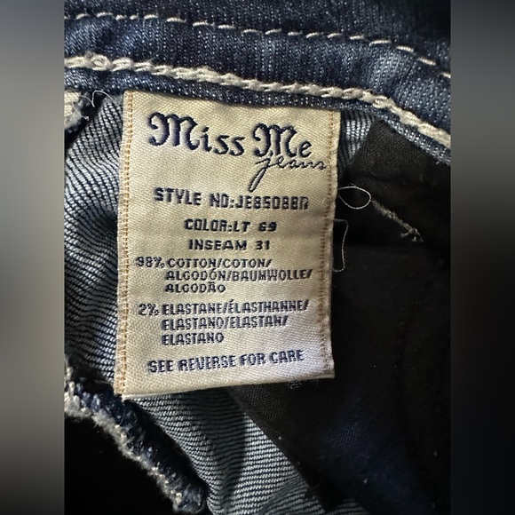 Women’s Miss Me Signature Bootcut Winged Pocket Stretch Jean Size 25. - Picture 6 of 6